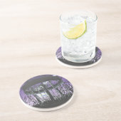 Dessous De Verre En Grès golf de disque (Côté)