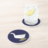 Dessous De Verre En Grès Goose Roman Tufted (Côté)