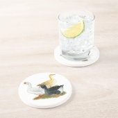 Dessous De Verre En Grès Goose Trio (Côté)