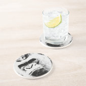 Dessous De Verre En Grès Gorilla en colère (Côté)