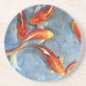 Dessous De Verre En Grès Gracieux Koi II (Devant)