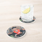 Dessous De Verre En Grès Graduation Photo Texte personnalisé Graduate Keeps (Côté)