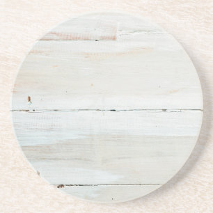 Dessous De Verre En Grès Graine blanche en bois blanc de la graine