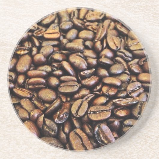 Dessous De Verre En Grès grains de café (Devant)