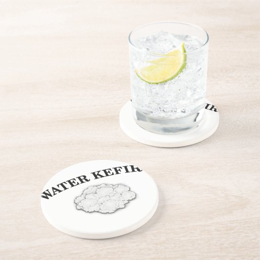 Dessous De Verre En Grès Grains Kefir (Côté)