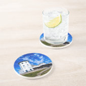 Dessous De Verre En Grès Grande Galles Orme. (Côté)