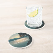 Dessous De Verre En Grès Gratitude : C'est une citation d'attitude (Côté)