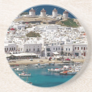 Dessous De Verre En Grès Greece%20Mykonos-. [kan.k] JPG