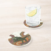 Dessous De Verre En Grès green (Côté)