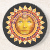 Dessous De Verre En Grès Greensboro Summer Solstice Festival 2014 Souvenir (Devant)