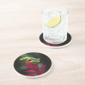 Dessous De Verre En Grès Grenouille aux yeux rouges (Côté)