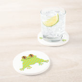 Dessous De Verre En Grès Grenouille mûre (Côté)