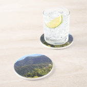 Dessous De Verre En Grès Grès Coaster Tour de l'église du mont Tamalpais (Côté)