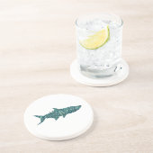 DESSOUS DE VERRE EN GRÈS GRÈVE DU TARPON (Côté)