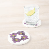 Dessous De Verre En Grès gribouillis (Côté)