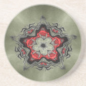 Dessous De Verre En Grès Grille-boisson étoile (Devant)