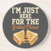 Dessous De Verre En Grès Grilled Cheese Day (Devant)