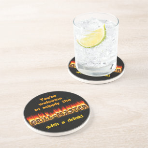 Dessous De Verre En Grès Grillmaster (personnalisable)