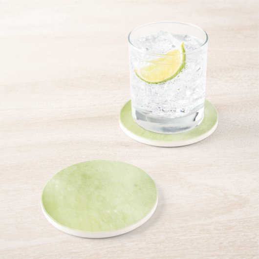 Dessous De Verre En Grès Gritty Lime (Côté)