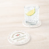 Dessous De Verre En Grès "Grow Stronger" Affirmation (Côté)