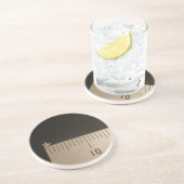 Dessous De Verre En Grès grue d'origami de 2mm (Côté)