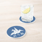 Dessous De Verre En Grès Grue en papier (Côté)