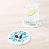 Dessous De Verre En Grès Grunge surfer (Côté)