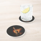 Dessous De Verre En Grès guitare de flamin (Côté)