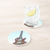 Dessous De Verre En Grès Guitare électrique (Côté)