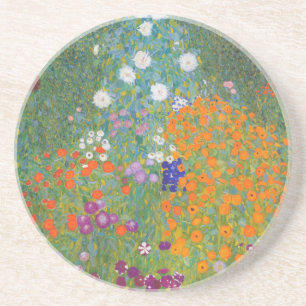 Dessous De Verre En Grès Gustav Klimt // Bauerngarten // Jardin Agricole