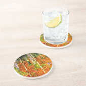 Dessous De Verre En Grès Gustav Klimt Birch Trees (Côté)