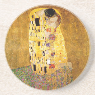 Dessous De Verre En Grès Gustav Klimt La Peinture Classique Du Kiss