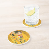 Dessous De Verre En Grès Gustav Klimt Le Baiser (Côté)