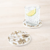 Dessous De Verre En Grès Haeckel (Côté)