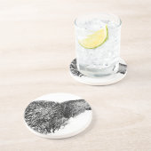 Dessous De Verre En Grès haie d'hiver (Côté)