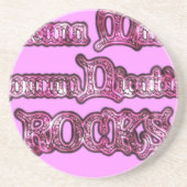 Dessous De Verre En Grès Hakuna Matata Communication ROCKS Art Print (Devant)