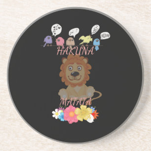 Dessous De Verre En Grès Hakuna Matata Hakunamatata baby lion.png
