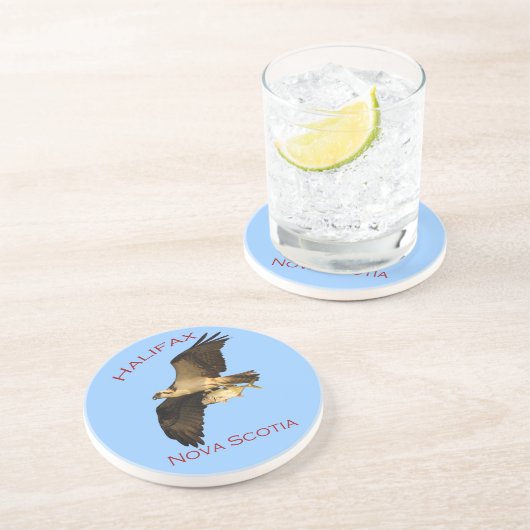 Dessous De Verre En Grès Halifax, la Nouvelle-Écosse (Côté)