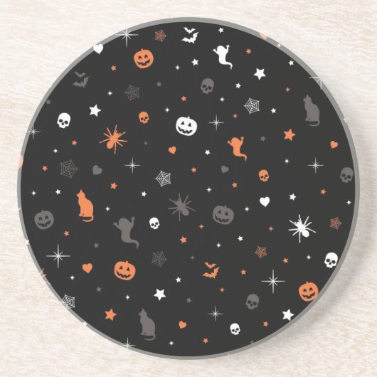 Dessous De Verre En Grès Halloween (Devant)