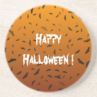 Dessous De Verre En Grès Halloween - Chauves-souris