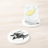 Dessous De Verre En Grès Halloween Witch (Côté)