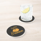 Dessous De Verre En Grès Happy Halloween (Côté)