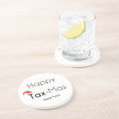 Dessous De Verre En Grès Happy TaxMas (Côté)