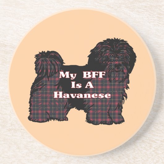 DESSOUS DE VERRE EN GRÈS HAVANESE BFF (Devant)