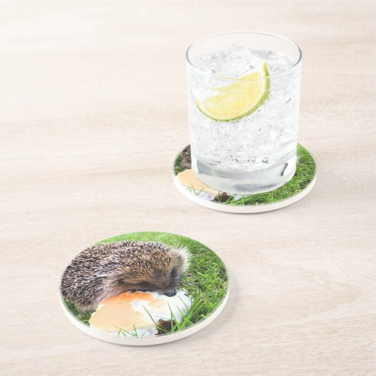 DESSOUS DE VERRE EN GRÈS HÉDGEHOG (Côté)