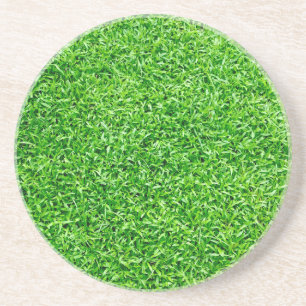 Dessous De Verre En Grès Herbe verte