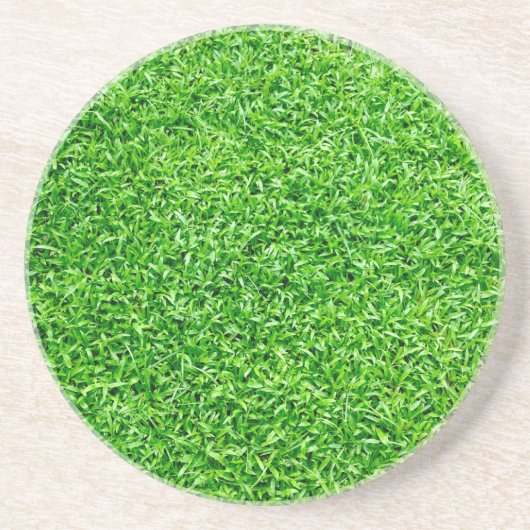 Dessous De Verre En Grès Herbe verte (Devant)