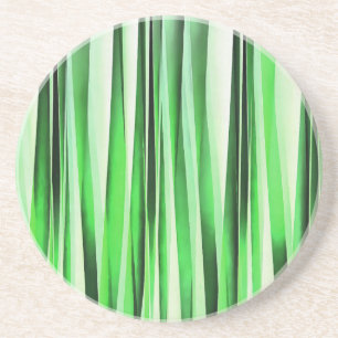 Dessous De Verre En Grès Herbe Verte Murmurante