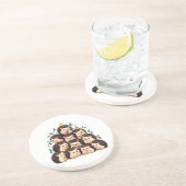 Dessous De Verre En Grès Hérisson Arbre de Noël Joyeux Noël Noël Noël Noël  (Côté)