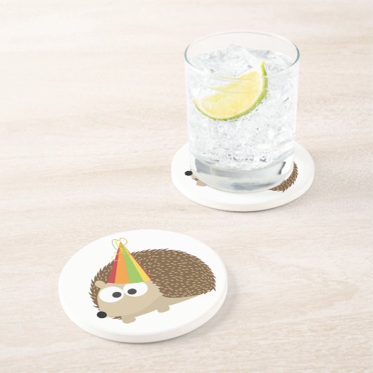 Dessous De Verre En Grès Hérisson du parti (Côté)